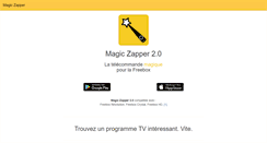 Desktop Screenshot of magiczapper.com