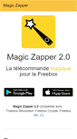 Mobile Screenshot of magiczapper.com