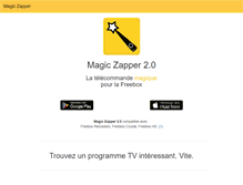 Tablet Screenshot of magiczapper.com